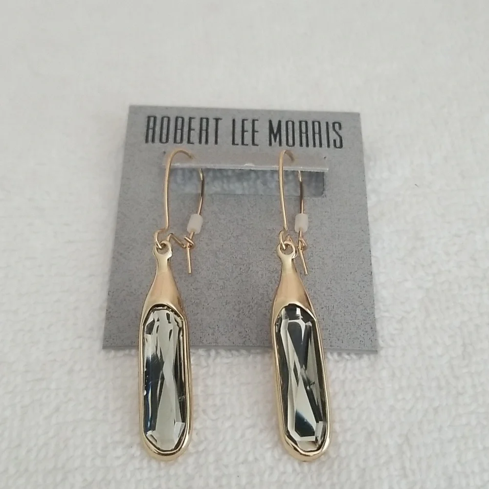 New Robert Lee Morris Soho Drop Earrings - Picture 2 of 7